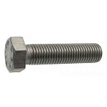 Euromarine 700326-UNIT A4 DIN 933 5x20 mm Винт с шестигранной головкой Серебристый Silver