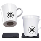 SILWY S027-1308-2-B-BO Magnet-Porzellan-Tasse REISELUST / 2-й комплект