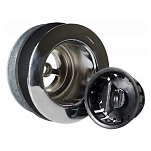 Jr products 342-9490215022 Набор ситечка для раковины Серебристый Grey / Black
