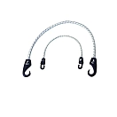 Купить Plastimo 417344 Sandow Шоковый шнур. нейлоновый крючок White / Black 10 mm 7ft.ru в интернет магазине Семь Футов