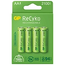 Купить Gp batteries GP-G154 ReCyko LR06 2100mAh Аккумуляторы типа АА 4 единицы измерения Зеленый Green 7ft.ru в интернет магазине Семь Футов