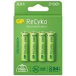 Gp batteries GP-G154 ReCyko LR06 2100mAh Аккумуляторы типа АА 4 единицы измерения Зеленый Green