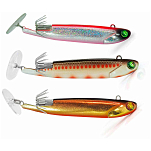 Fiiish STH843 Power Tail Offshore Кальмар 92 Mm 25g Многоцветный Fresh Pink UV