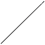 Colmic CACU01A Спичка Custom Trout N.1  Black 3.90 m