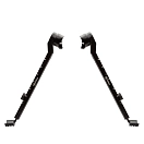 Купить Firefield 080-FF34025KMD сошка Scarab 9-12´´ Two-Piece Keymod Серебристый Black  Hunt 7ft.ru в интернет магазине Семь Футов