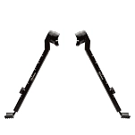 Firefield 080-FF34025KMD сошка Scarab 9-12´´ Two-Piece Keymod Серебристый Black  Hunt