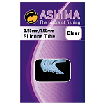 Ashima fishing ASSTC075 Силиконовая трубка  Clear 0.75 mm