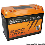 LIONTRON lithium battery Ah150 w/BMS, 12.460.04