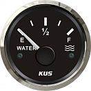 Купить Указатель уровня воды KUS BS KY11004 Ø52мм 12/24В IP67 0-190Ом E-1/2-F чёрный/нержавейка 7ft.ru в интернет магазине Семь Футов