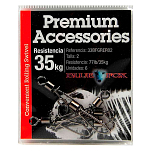 Blue fox 33BFGRER10 Двойные заклепки Серый  6 pcs 10 