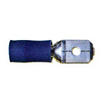 Oem marine KLAUB830E Плоская вилка Terminal 100 единицы Blue 6.3 x 0.8 mm