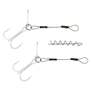 Купить Abu garcia 1524009 Svartzonker Stinger Крюк Серебристый Silver M  7ft.ru в интернет магазине Семь Футов