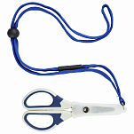 Sunset STSAH171213 Braiding Scissors+Cord Голубой  Blue