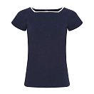 Купить Sea ranch 23-6-734-4000-s Футболка с коротким рукавом Melanie Sr Navy 30x25x2 7ft.ru в интернет магазине Семь Футов