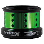 Maver 809MBD50 Darkside Deep Universal Алюминиевая запасная шпуля Зеленый Black / Green 5000