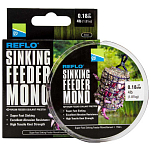 Preston innovations PSFM/26 Reflo Sinking Feeder Мононить 150 м Коричневый Brown 8 Lbs 