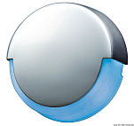 Накладной LED светильник Adara дежурного освещения 12В 0.4Вт 10Лм синий свет с пучком направленным вниз, Osculati 13.426.23