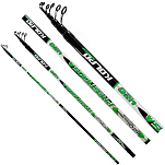 Kolpo 0126074-45 Prestigiosa Tele Спичка  Silver / Black / Green 4.50 m