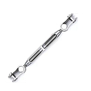 Купить Талреп типа вилка/вилка Sta-Lok B41-14 вертлюжный 248мм палец Ø6,4мм резьба 1/4" 1319кг из кованой бронзы 7ft.ru в интернет магазине Семь Футов