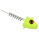 Купить Mikado HDJV-60-F Джиг-головка Jaws Vertical  Fluo 60 g 7ft.ru в интернет магазине Семь Футов