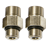 Trac outdoors 1-HF6009 Прямой ORB Установка Серебристый Silver