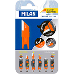 MILAN 64114 Cut & Go Замена керамического лезвия Оранжевый White / Orange