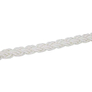 Купить Gleistein ropes CR210016 Geon Square 100 m Веревка Бежевый White 16 mm 7ft.ru в интернет магазине Семь Футов