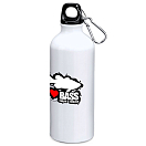 Купить Kruskis MD4049S101K037 I Love Bass 800ml Алюминиевая бутылка Бесцветный White 7ft.ru в интернет магазине Семь Футов