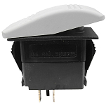 Seachoice 50-12891 Contura Rocker Switch Mom On-Off SPST Белая White