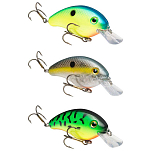 Strike king HC4S-500 Pro Model Series 4S Floating 110 Mm 15.9g Многоцветный Clear Ghost Sexy Shad