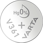 Varta 38579 V361 Кнопка Батарея Серебристый Silver