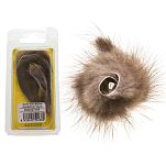 Baetis MKM227/WA Micro Mink Zonkers Коричневый  Natural Brown