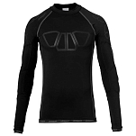 Uhlsport 100563602-S Базовый слой с длинным рукавом Bionikframe Black Edition Черный Black S