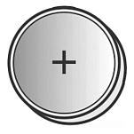 Rms RMS546150010 LR44 Кнопка тесто Серебристый  Silver