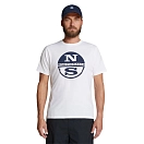 Купить North sails 692792-0101-7 Футболка с коротким рукавом 692792 Graphic Белая White 3XL 7ft.ru в интернет магазине Семь Футов