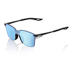 Спортивные очки 100% LEGERE SQUARE Soft Tact Black - HiPER Blue Mirror Lens, 60020-00019