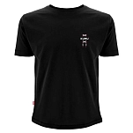 Kumu 007530-00019-00500-00 Футболка с коротким рукавом Stitched Up Black 2XL