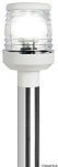 Складная светодиодная световая мачта Aerodinamics LED с регулируемым углом наклона 12/24В 1,7Вт 60см белая для судов до 50м, Osculati 11.128.11