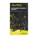 Купить Avid carp A0520001 Armorok Curve Крюк Черный  Black Nickel 2  7ft.ru в интернет магазине Семь Футов