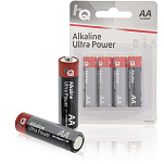 Hq HQLR6/4BL Ultra Power Pack Щелочные батареи 4 Единицы Black / Red