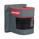 Карман для напитков Ronstan RF3951 130x130x90мм из серого ПВХ/сетки