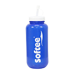 Softee 24137.028.100 Бутылка с соломой 1000ml Голубой Blue