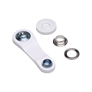 PRYM 541370 Люверсы с шайбами ​​/ Ø 11 мм, 15 шт / латунь, никелированная