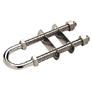 Купить Seachoice 50-33601 Bow Eye Зажим Зажим Серебристый Stainless Steel (10 mm) Thread 87 mm  7ft.ru в интернет магазине Семь Футов