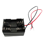 Euroconnex 2537 4xR1 Cable Держатель Батареи Золотистый Black