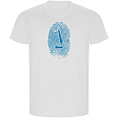Купить Kruskis CA66900501S198 Футболка с коротким рукавом Sailor Fingerprint ECO Белая White 2XL 7ft.ru в интернет магазине Семь Футов