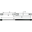 Купить Jr products 342-GSNI510040 Поршень Hardline Black Nitride Force 40 D6 E15 GSNI510040 Серебристый Black 7ft.ru в интернет магазине Семь Футов