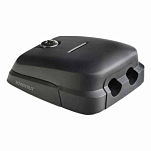 Scanstrut DS-HD6-BLK Компактный Horizontal Водонепроницаемый кабельный ввод с двойным входом Black