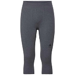 Odlo 188062-15701-S 3/4 базовые штаны Performance Warm Серый Grey Melange / Black S