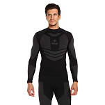 Kilpi UM0507KIBLK-XXL Базовый слой с длинным рукавом Nathan Черный Black 2XL